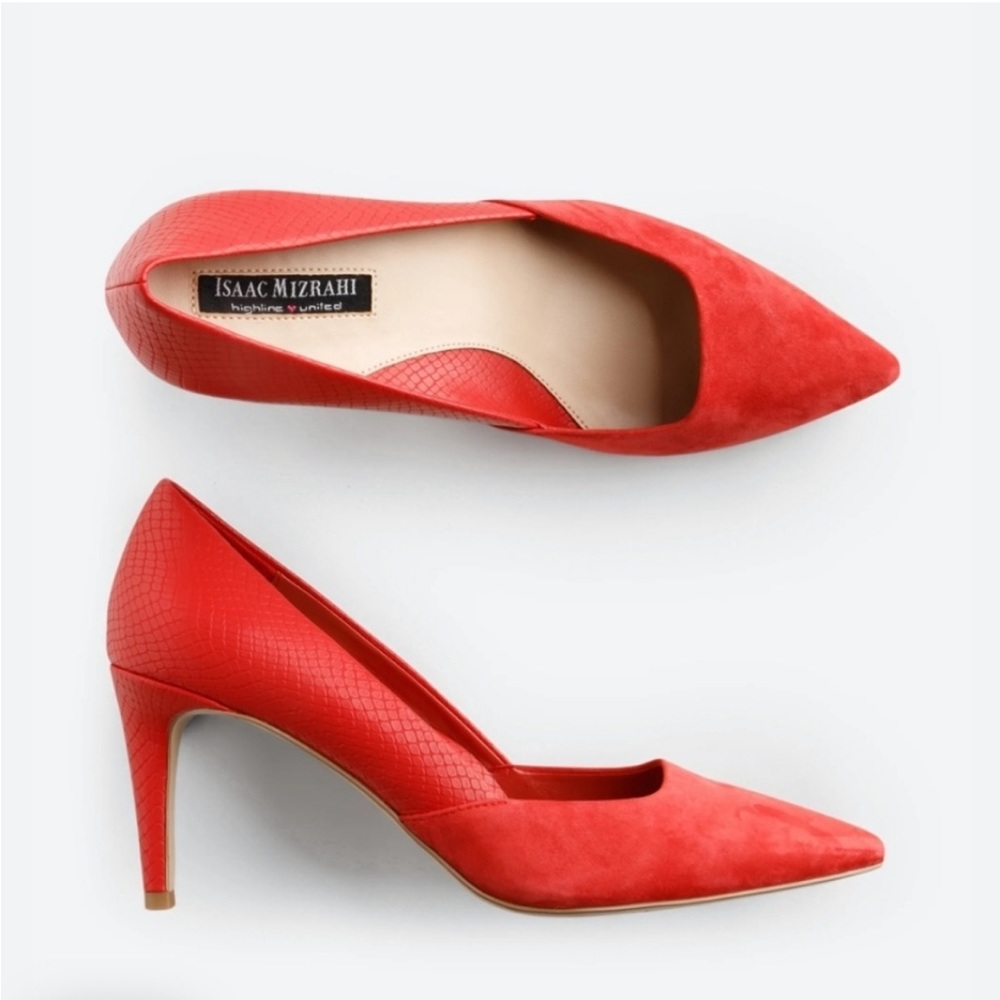 Isaac Mizrahi Red Heels